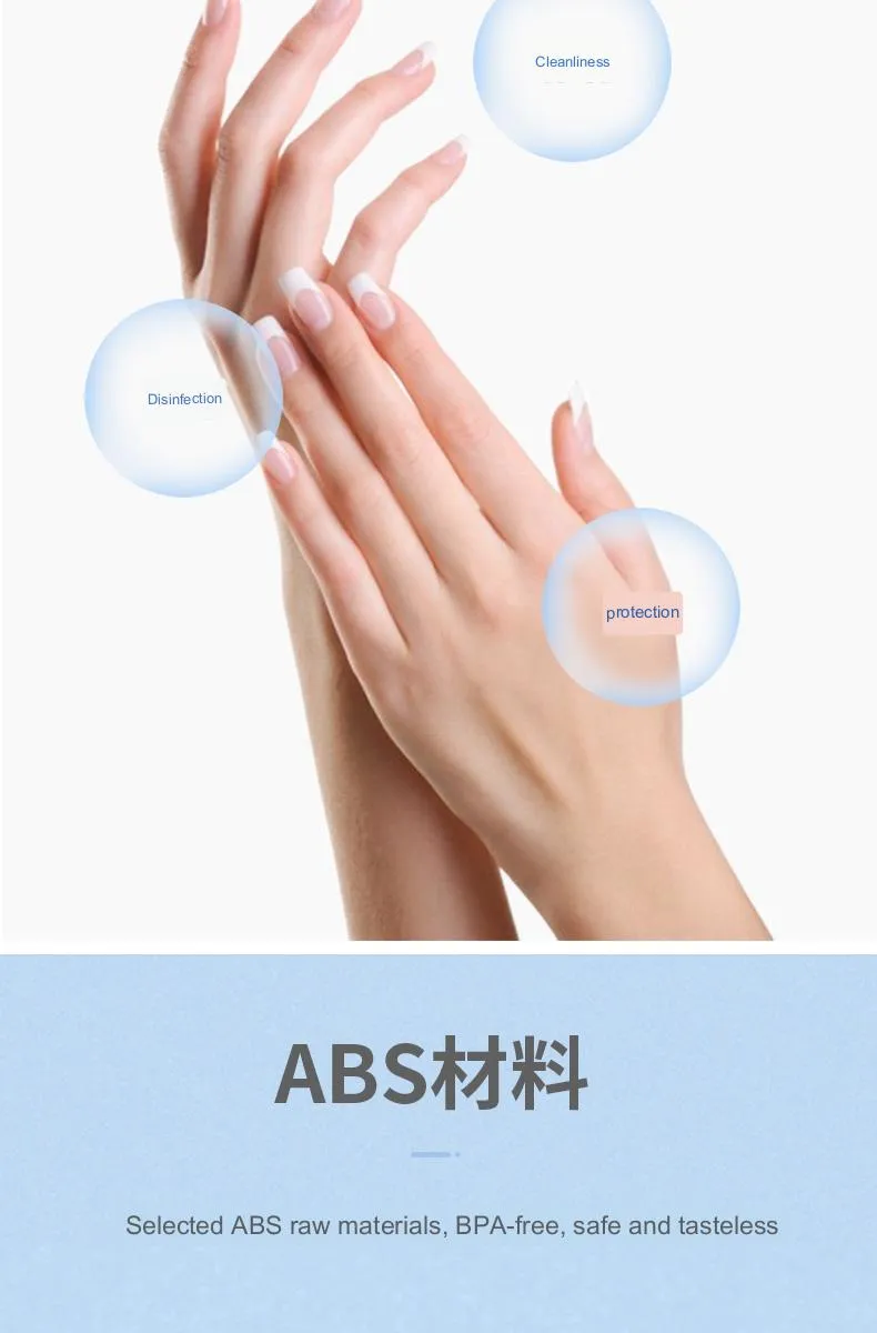 300ml Hand Soap Dispenser Bathroom Touchless Infrared Sensor Battery Hand Soap Dispenser White