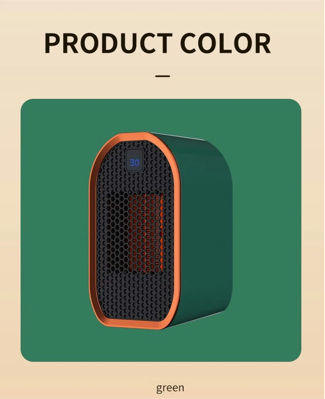 Bbattery Heater Fan Bathroom Wall Heater Fan Warm Wind Heater Fan