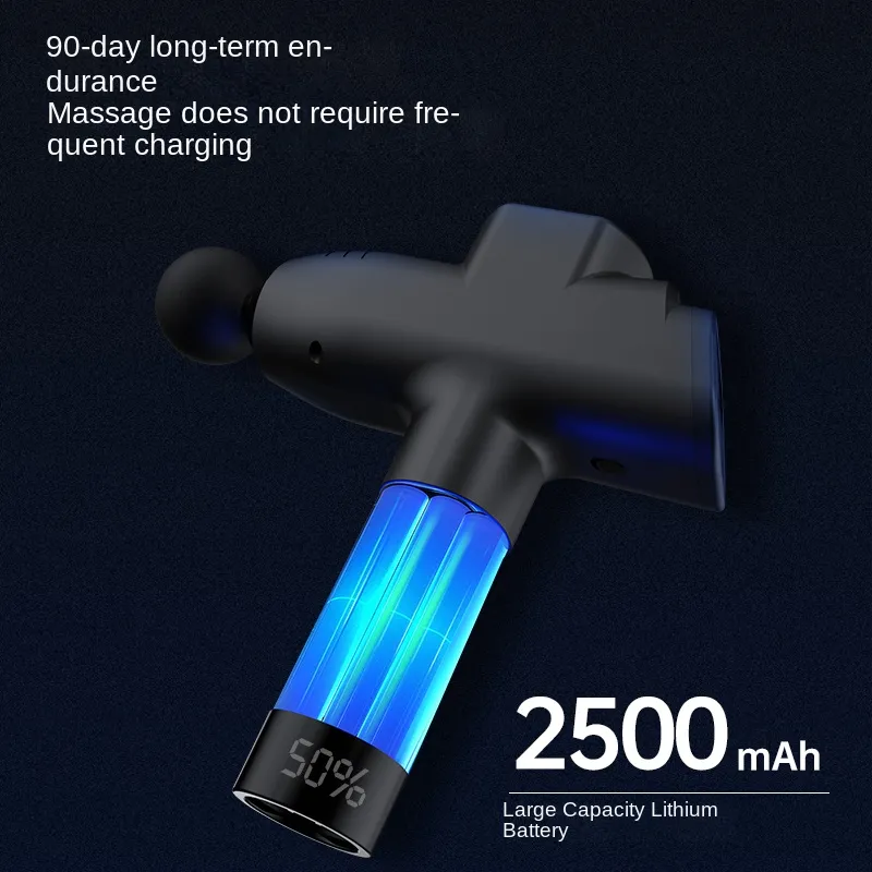 Cheap Cordless Rechargeable Portable Handheld Percussion Muscle Back Head Massager Small Pocket Fascia Mini Body Massage