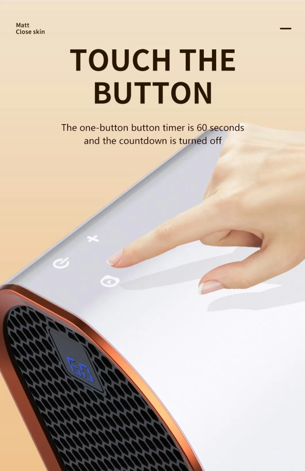 Cost-Efficient 1200W Mini Heater for Home