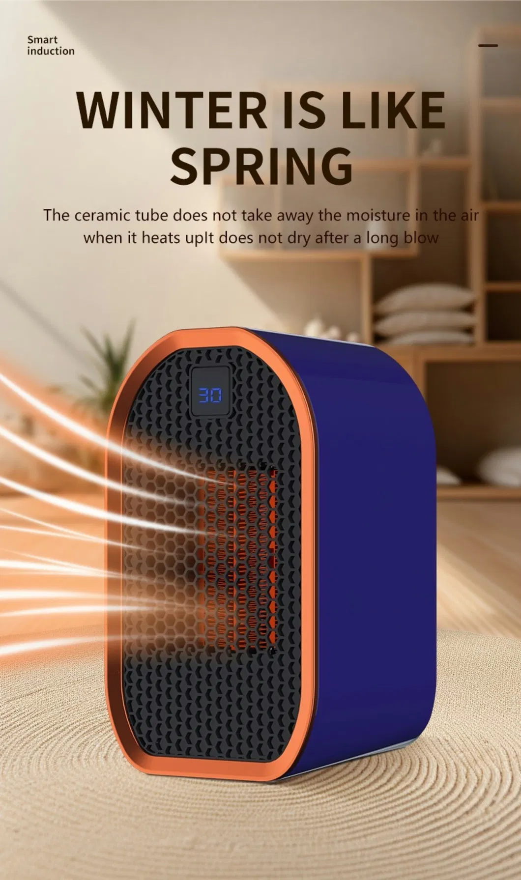 New Air Circulation Heating Fan Heating and Cooling Dual Use Electric Heater Three Speed Electric Heater Householdcontrol Heater
