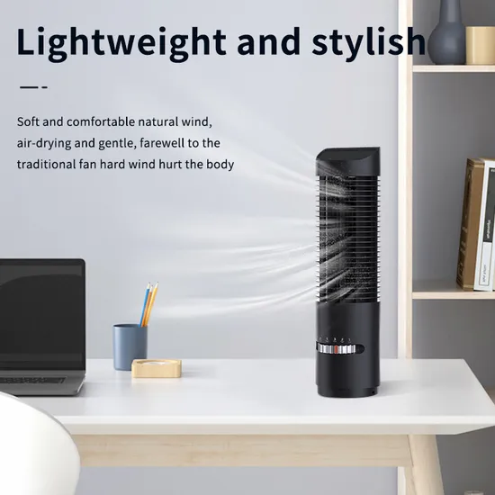 Home Appliance Custom Tower Fan Silent 60W Powerful High Velocity Fan Full New Plastic Floor Standing Fans
