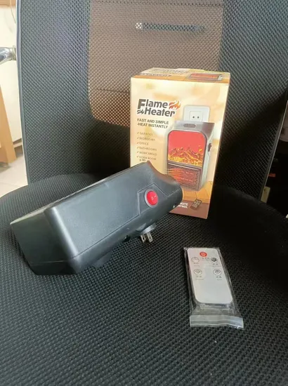 Cozy Comfort Anywhere: Compact Flame Heater for Instant Warmth and Ambiance