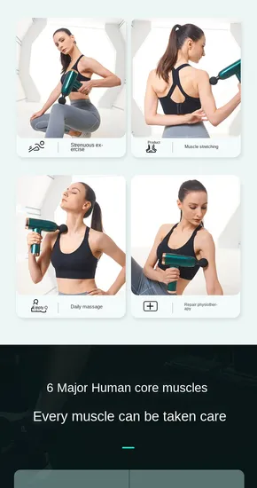 Speed Massage Gun Massager Handheld Percussion Thera Muscle Massage Guns Fascia Gun
