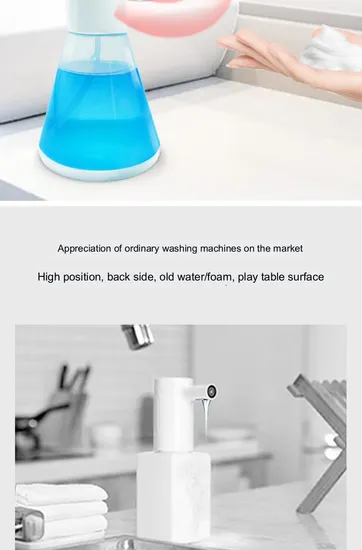 300ml Hand Soap Dispenser Bathroom Touchless Infrared Sensor Battery Hand Soap Dispenser White