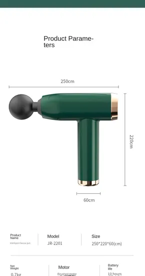Handheld Percussion Massage Gun Deep Tissue Massager for Sore Muscle and Stiffness