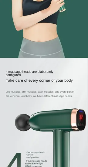Handheld Percussion Massage Gun Deep Tissue Massager for Sore Muscle and Stiffness