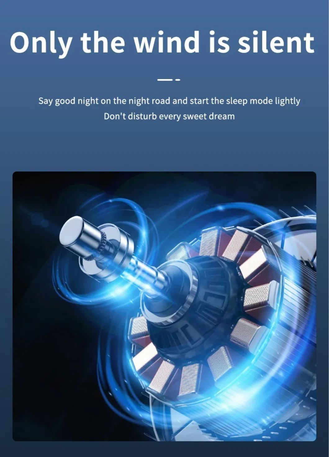 Strong Power 60W High-Grade Tower Fan Portable Bladeless Oscillating High Velocity Fan Home Sient Air Cooling Column Fan