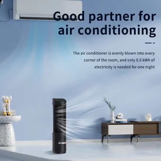 New Design Wholesale High Velocity Fan Leafless Quiet Vertical Standing Fans Energy-Saving Tower Fan