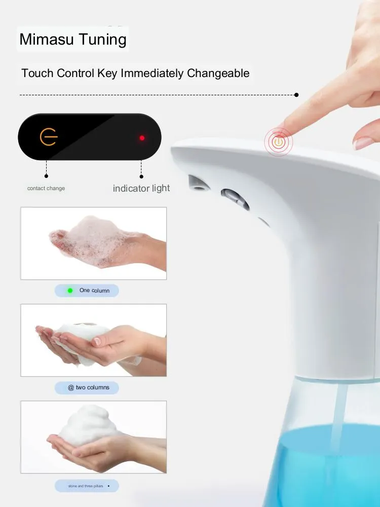 Original Automatic Induction Foam Washing Machine Washing Automatic Soap Dispenser 0.25 Seconds Infrared Induction Smart Home