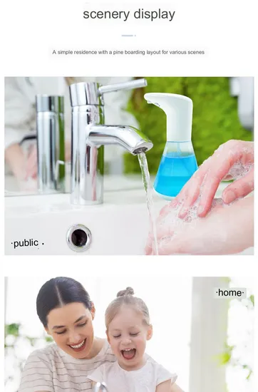 Automatic Liquid Soap Dispenser, 300ml Soap Dispenser, Touchless Hand Sanitizer Dispenser Electric.