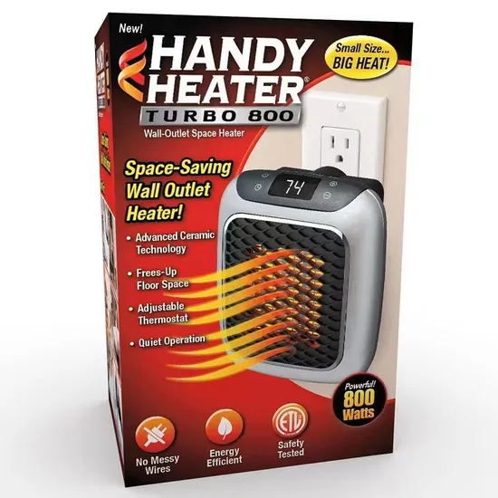 Amazon Hot Air Heater Wall-Mounted Heater Home Office Constant Temperature Mini Air Heater Little Sun