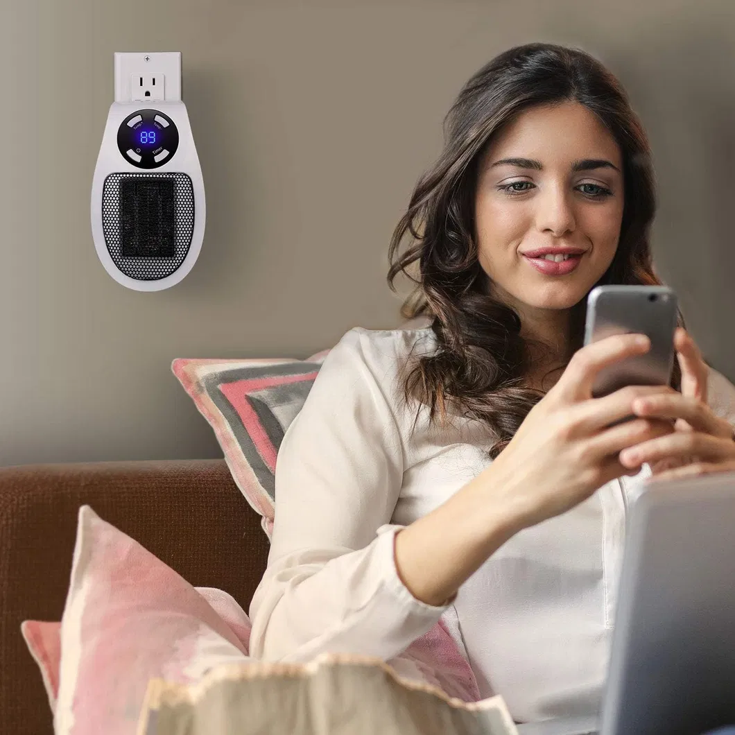 Space-Saving Solution: Mini Wall-Mounted Fireplace with Remote Control