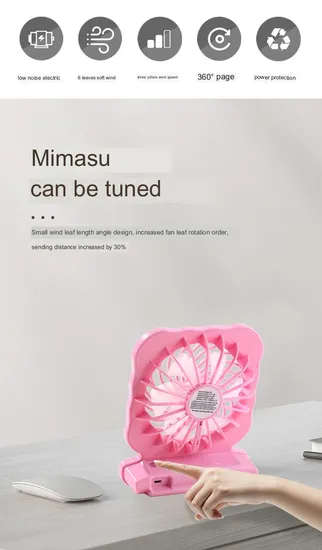 Cool Down Your Day: Sleek USB Mini Fan for Immediate Comfort
