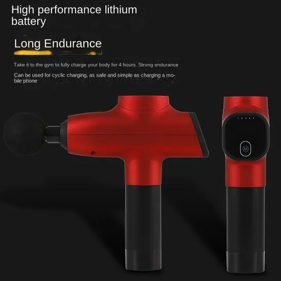 Massage Gun Small Vibration Mini Massage Gun Cordless Deep Muscle Tissue Electronic Pulse Handheld Massager