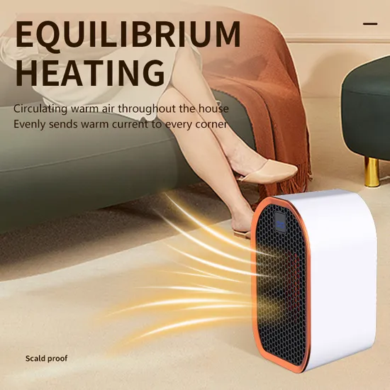 Hot Selling Desktop PTC Heater Portable Mini Electric Hand Leg Feet Warmer Warm Air Blower Fan Heater
