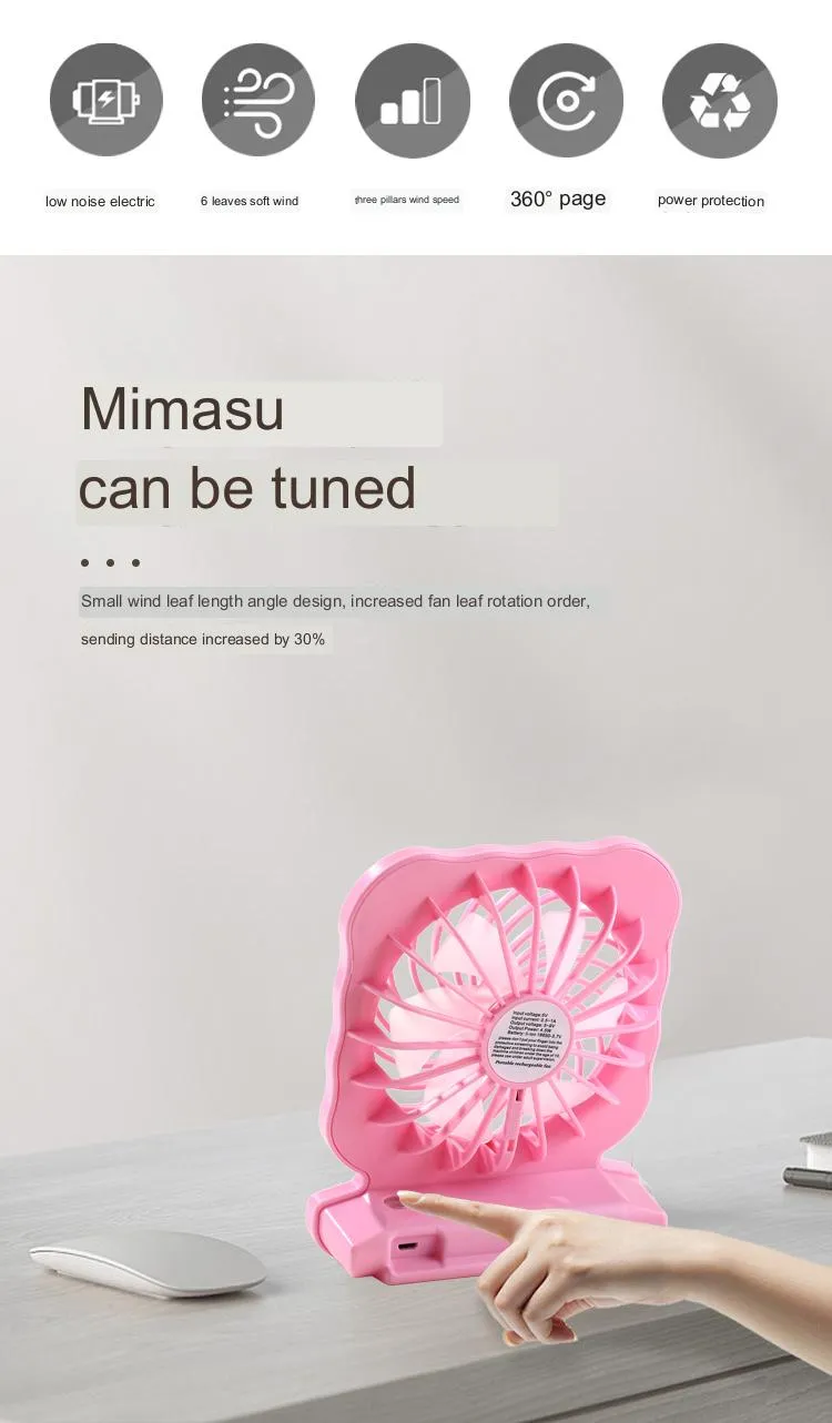 Cool Breeze Anywhere: Mini USB Fan for Instant Refreshment on The Go