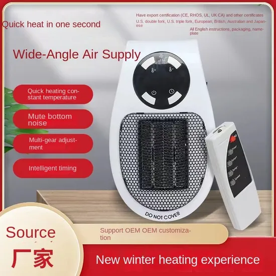 Small Space, Big Coziness: Mini Wall Fireplace Heater