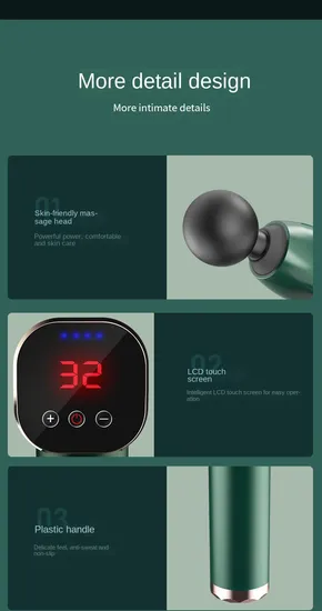 Speed Massage Gun Massager Handheld Percussion Thera Muscle Massage Guns Fascia Gun